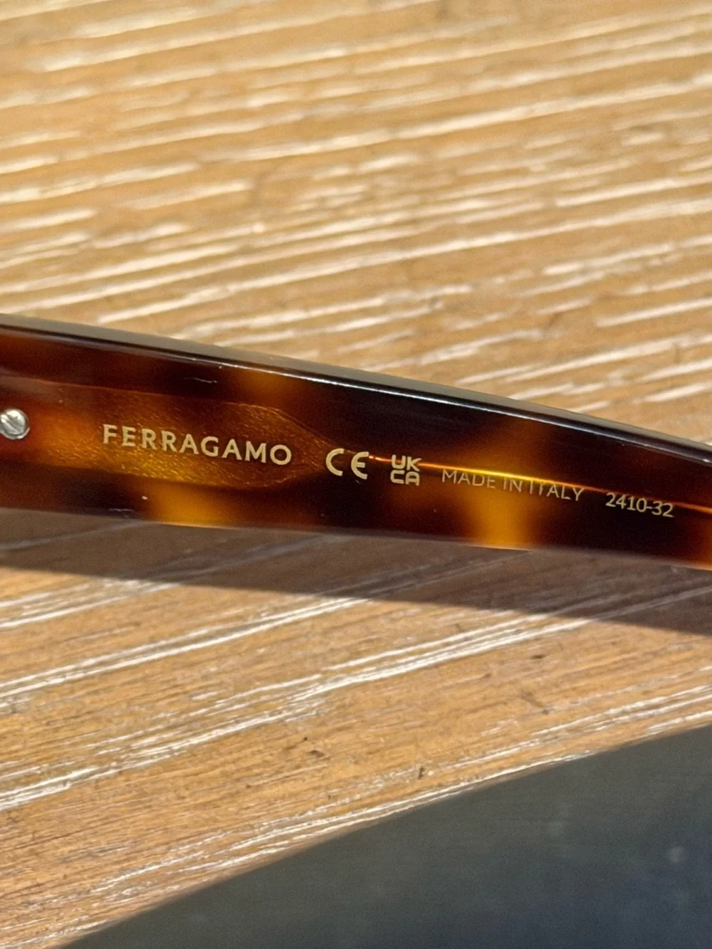 Salvatore Ferragamo Tortoiseshell Sunglasses - Brown Lenses